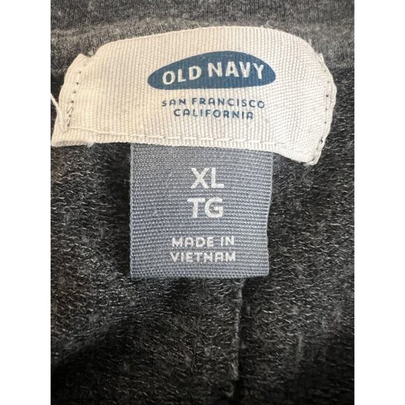 Old Navy Long Sleeved T-Shirt Womens X-Large Gray Do All things with Care/Cake - Picture 4 of 7